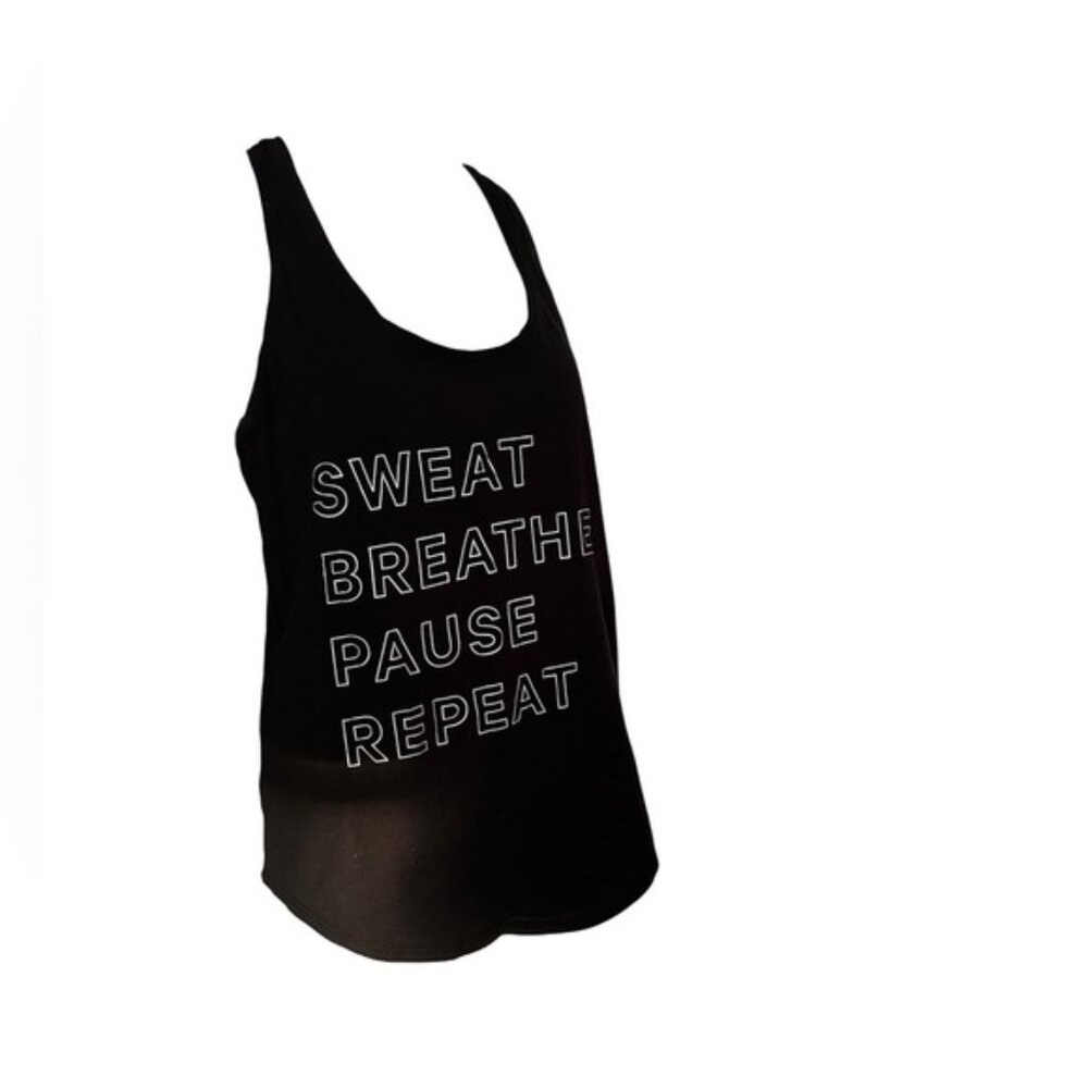 Lululemon Tank Sweat breath pause repeat - Picture 2 of 5